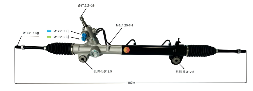 44200-08040 Automobilių vairo pavara