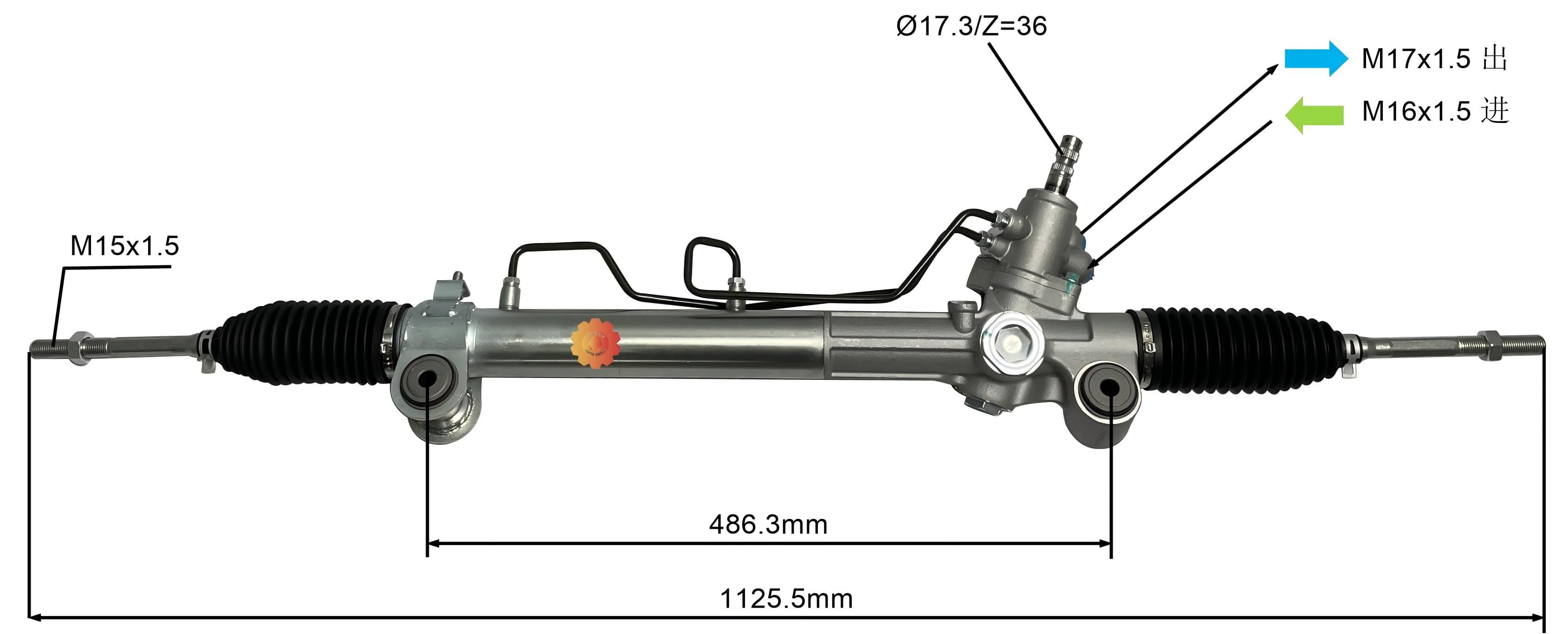 44200-33380 Automobilių vairo pavara
