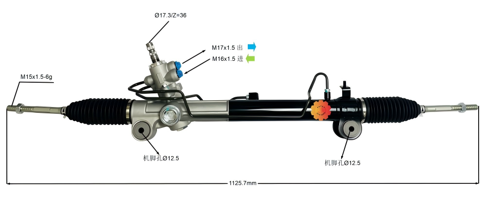44200-48090 Automobilių vairo pavara