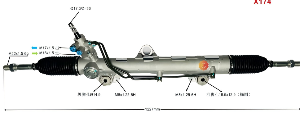 44200-60130 Automobilių vairo pavara