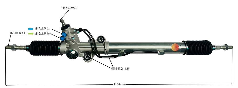 44250-60040 Automobilių vairo pavara