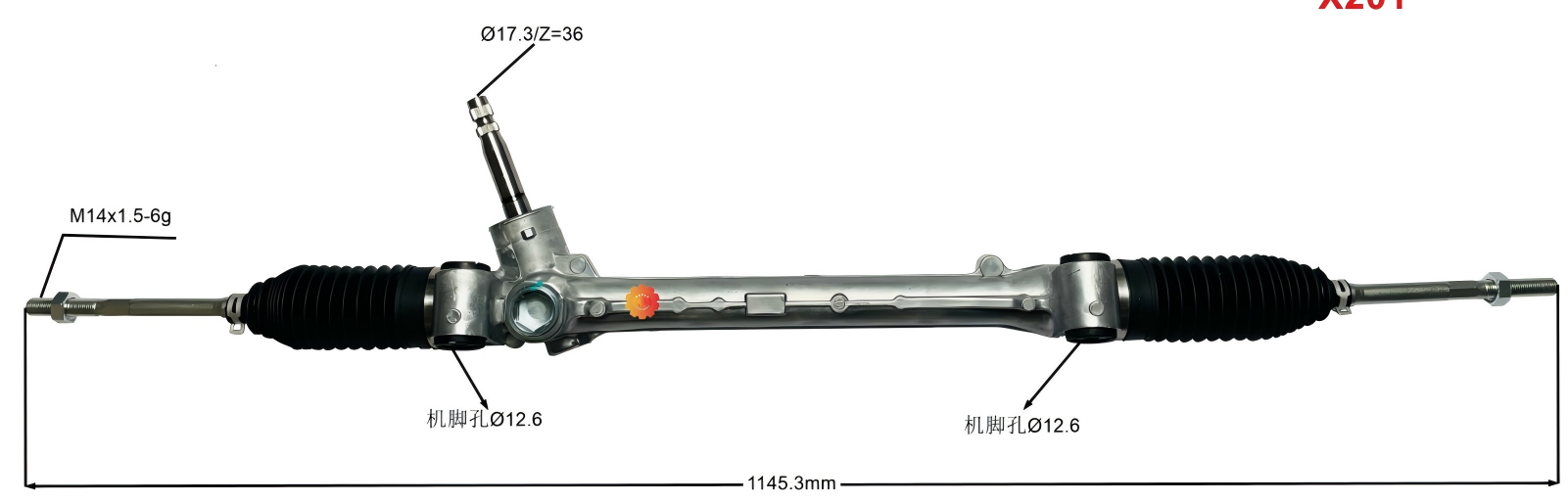 45510-1D580 Automobilių vairo pavara