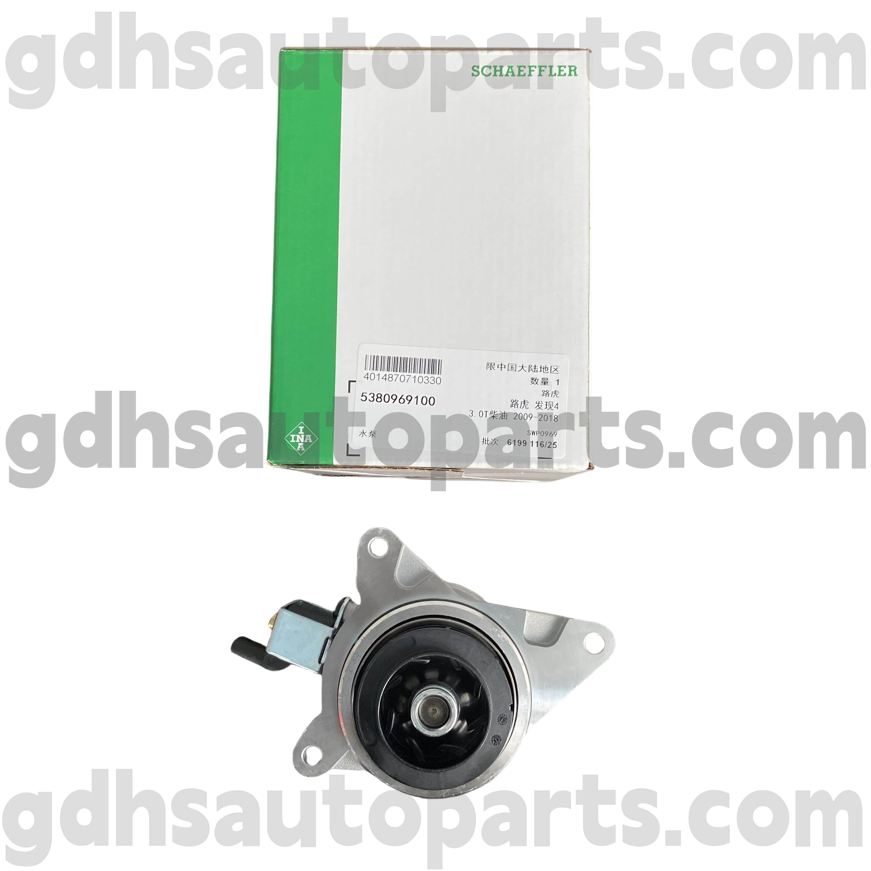 5380969100 „Schaeffler Ina“ vandens siurblys „Range Rover“, „Range Rover Sport“,