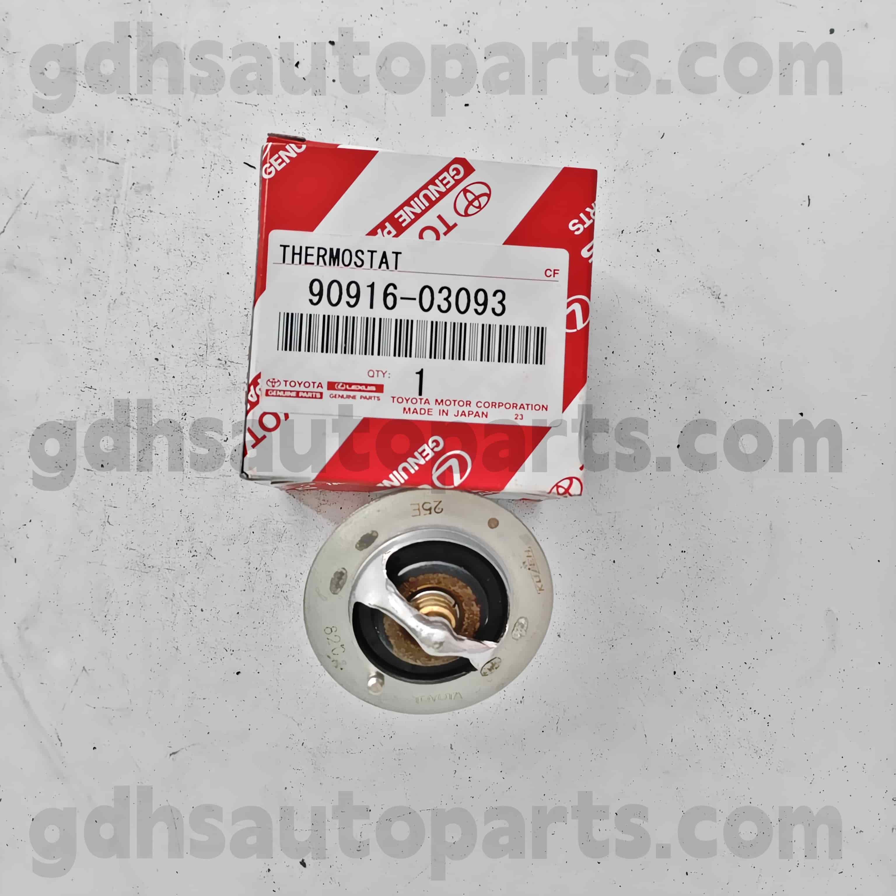 90916-03118 „TOYOTA“ Originalios dalių termostatas, skirtas „Hilux“. 1kdftv..kdj120
