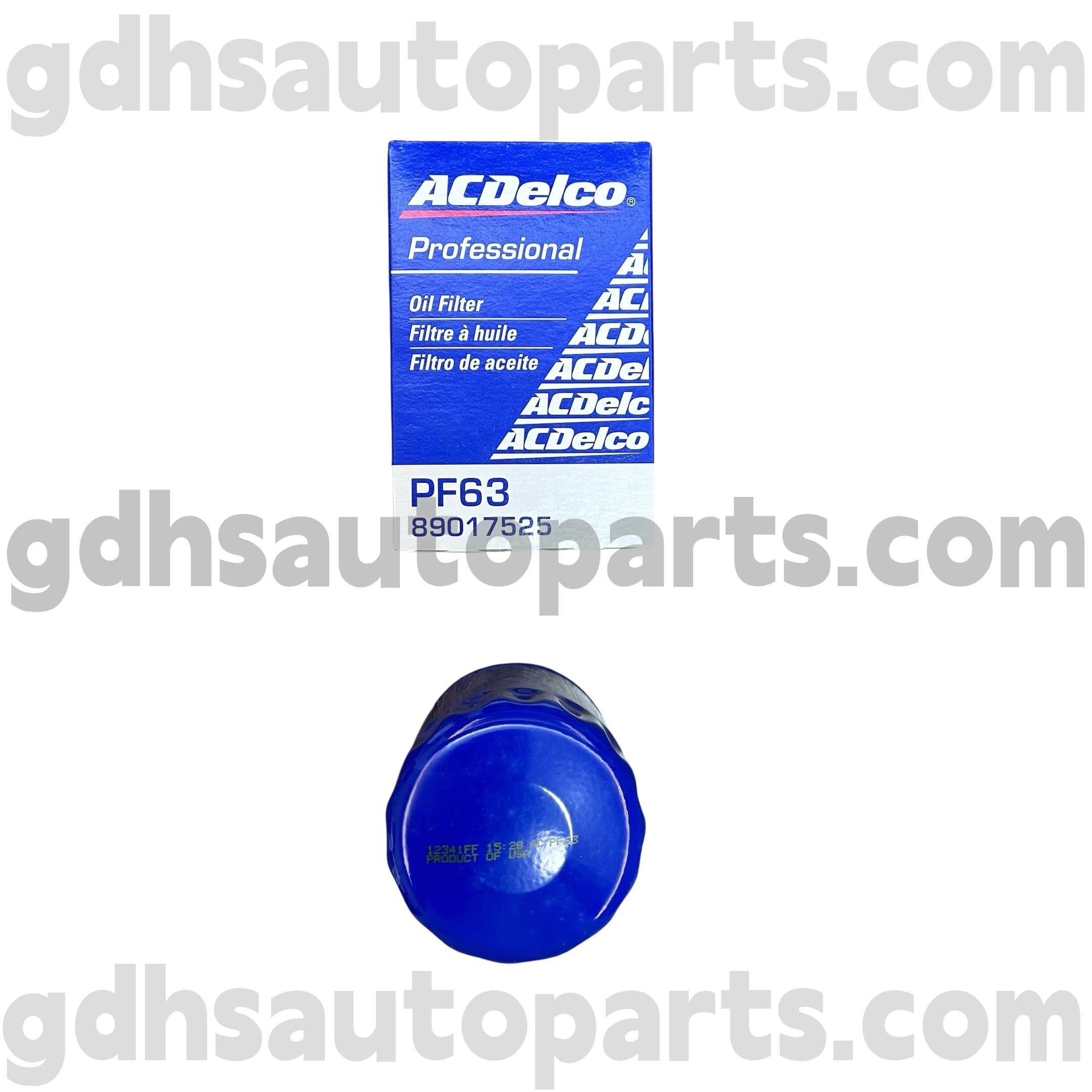 PF63 „Actenco“ alyvos filtro komplektas Nr. 8901752